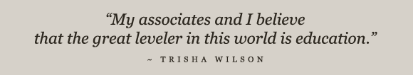 Trisha Wilson's Quote